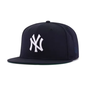 New Era New York Yankees fitted hat navy, blue, green colorway - Yankees Navy Green Bottom Fitted Brings Fresh Colorway to Classic Logo