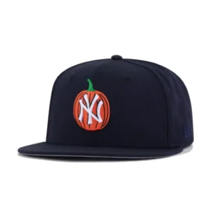 New Era New York Yankees fitted hat navy, green, orange colorway - Yankees Halloween Fitted Brings Spooky Season Vibes