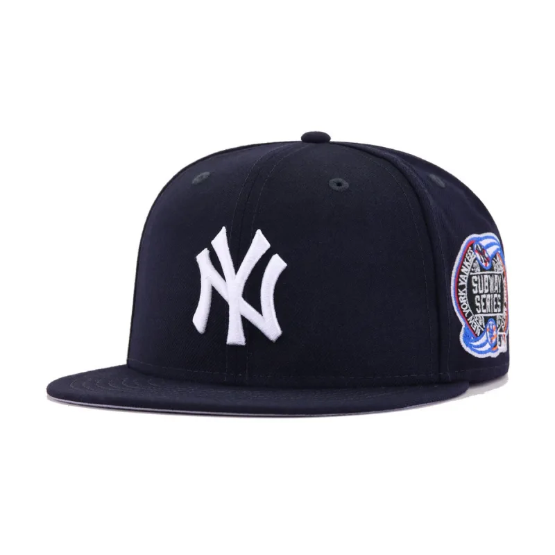 New Era New York Yankees fitted hat navy, blue colorway - Yankees Subway Series Fitted Brings Back Classic NYC Baseball History