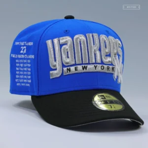 New Era New York Yankees fitted hat red colorway - Yankees Drop Championship Fitted with Jeopardy! Twist