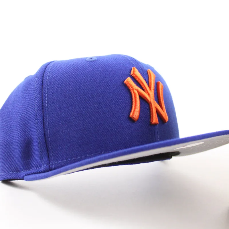 New Era New York Yankees fitted hat Royal Blue Gray Under Brim colorway - New Era Yankees Fitted Brings Classic Royal Blue Style