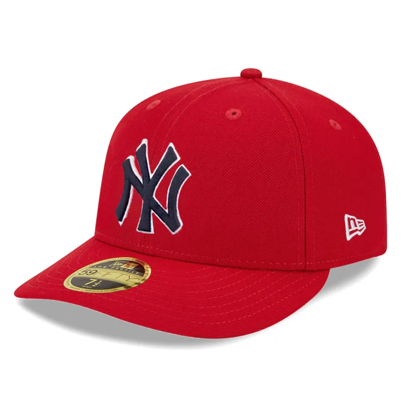 New Era New York Yankees fitted hat gray, scarlet colorway - Yankees Fitted Gets UV Treatment in Sharp Scarlet Gray Combo