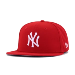 New Era New York Yankees fitted hat red, scarlet colorway - New Era Drops Fire Yankees Fitted in Bold Scarlet Colorway