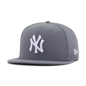New Era New York Yankees fitted hat grey colorway - Yankees Storm Grey Fitted Brings Clean Minimalist Vibes