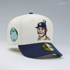 New Era New York Yankees fitted hat white colorway - Yankees Drop Clean White Fitted Honoring Captain Aaron Judge