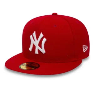 New Era New York Yankees fitted hat white, red colorway - New Era Yankees Fitted Brings Classic Red and White Heat