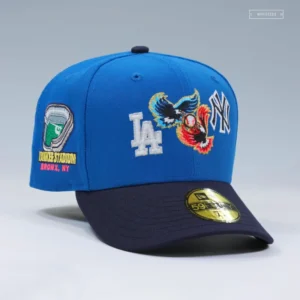 New Era New York Yankees fitted hat - New Era Yankees vs Dodgers Stadium Series Fitted Celebrates Baseball’s Greatest Rivalry