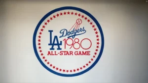 1980 MLB All-Star Game at Dodger Stadium with Diamond Vision scoreboard debut