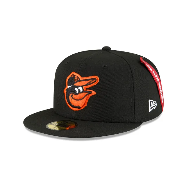 New Era Baltimore Orioles fitted hat black, green colorway - Alpha Industries x Baltimore Orioles Fitted Brings Military Vibes to Camden Yards