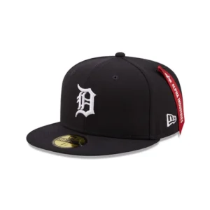 New Era Detroit Tigers fitted hat navy, blue, green colorway - Alpha Industries Teams Up with New Era for Clean Tigers Fitted