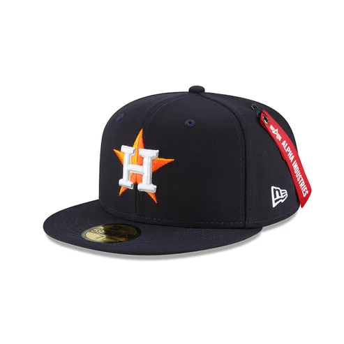 New Era Houston Astros fitted hat navy, blue, green colorway - Alpha Industries x Astros Fitted Brings Military Vibes to Houston