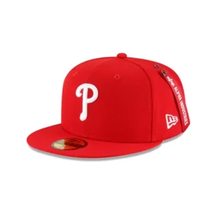 New Era Philadelphia Phillies fitted hat navy, red, blue, green colorway - Alpha Industries x Phillies Fitted Brings Military Vibes to the Diamond