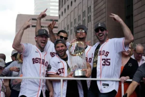 Houston Astros 45th anniversary celebration commemorating decades of franchise history