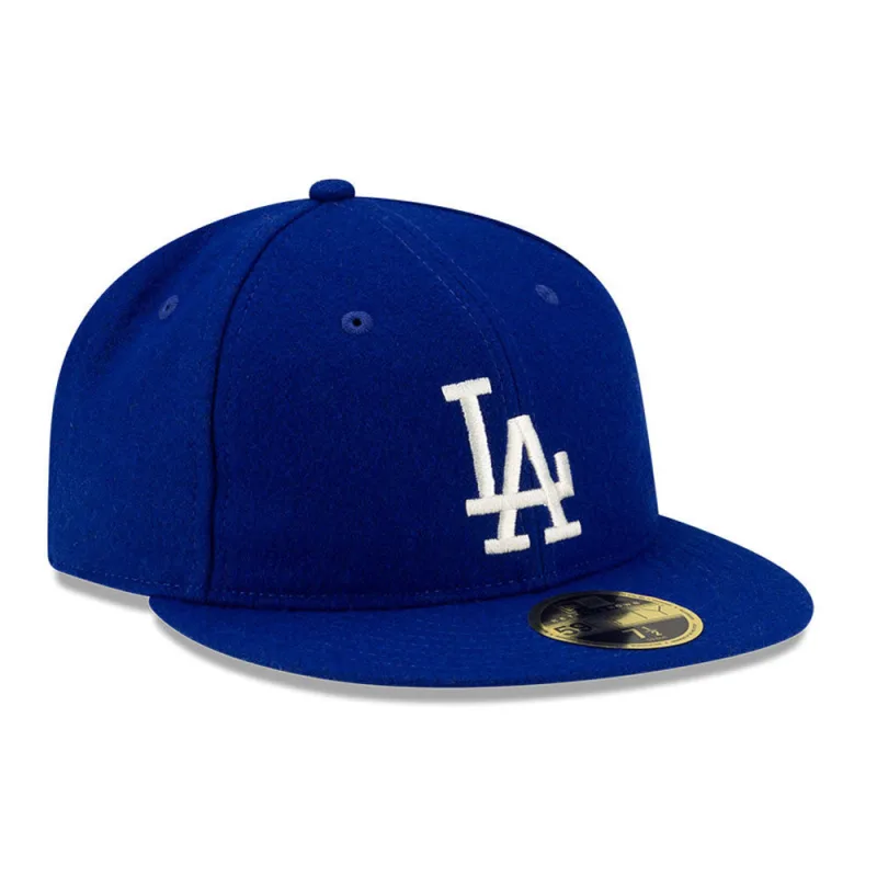 New Era Los Angeles Dodgers fitted hat Royal colorway - Fear of God Essentials Drops Premium Dodgers Fitted in Royal Blue