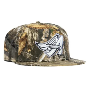 New Era Los Angeles Angels fitted hat Realtree colorway - Angels Fitted Gets Wild with New Era’s Realtree Camo Drop