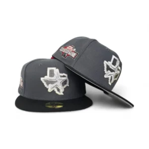 New Era Houston Astros fitted hat black, gray colorway - 2004 All-Star Game Fitted: New Era Drops Historic Houston Astros Commemorative