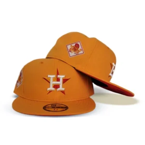 New Era Houston Astros fitted hat orange colorway - 2017 World Series Fitted: New Era’s Light Orange Astros Championship Tribute