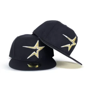 New Era Houston Astros fitted hat navy, gray, blue colorway - New Era Drops Clean Astros Fitted in Navy and Gray Colorway