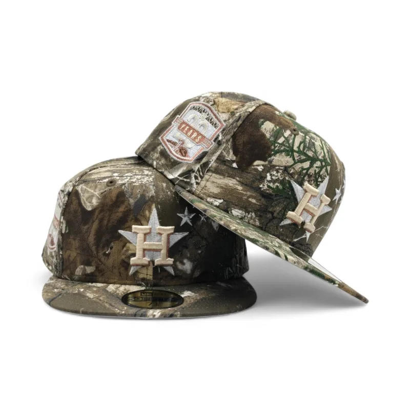 New Era Houston Astros fitted hat gray, real tree colorway - Astros 60th Anniversary Fitted: New Era’s Real Tree Tribute Celebrates Six Decades of Houston Baseball