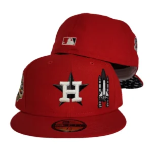 New Era Houston Astros fitted hat red colorway - 45th Anniversary Fitted: New Era’s Glow-In-The-Dark Astros Tribute Lights Up Houston History