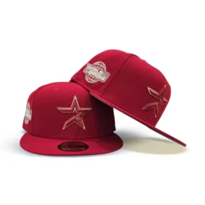 New Era Houston Astros fitted hat gray, red colorway - 2005 World Series Fitted: New Era Honors Astros’ Historic Championship Run
