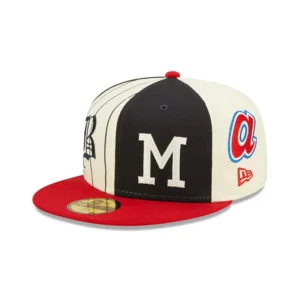 New Era Atlanta Braves fitted hat green colorway - Atlanta Braves Green Bottom Fitted Brings Fresh Spring Vibes