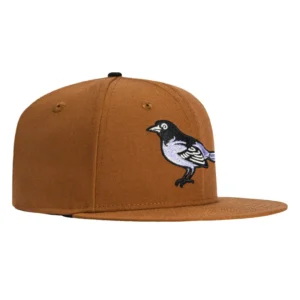 New Era Baltimore Orioles fitted hat Khaki colorway - New Era Drops Sweet Baltimore Orioles Fitted in Salt Water Taffy Khaki