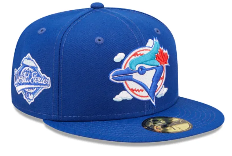 New Era Toronto Blue Jays fitted hat blue, royal colorway - 1992 World Series Fitted: New Era Honors Blue Jays’ Historic Canadian Championship