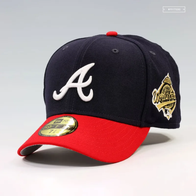 New Era Atlanta Braves fitted hat - 1995 World Series Fitted: New Era Honors the Braves’ Championship Glory