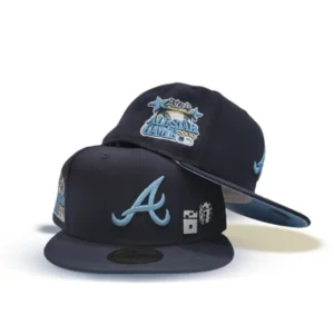 New Era Atlanta Braves fitted hat navy, blue colorway - 2000 All-Star Game Fitted: New Era Drops Atlanta Braves Commemorative 59FIFTY