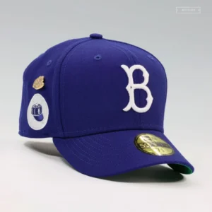 New Era Los Angeles Dodgers fitted hat - Wait Til Next Year No More: Brooklyn Dodgers 1955 World Series Fitted Celebrates Historic Championship