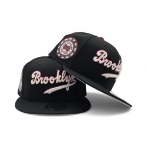 New Era Los Angeles Dodgers fitted hat black, gray colorway - 1942 All-Star Game Fitted: New Era’s Black Glow-In-The-Dark Brooklyn Dodgers Tribute