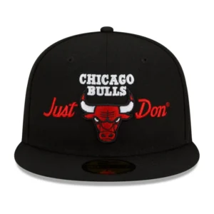 New Era Chicago Bulls fitted hat black, gray colorway - New Era x Just Don Bulls Fitted Brings Clean Black and Gray Vibes