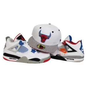 New Era Chicago Bulls fitted hat - New Era Bulls Fitted Features Cement Print Design to Match Jordan 4 What The