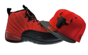 New Era Chicago Bulls fitted hat - New Era Bulls Fitted Perfectly Matches Jordan 12 Reverse Flu Game