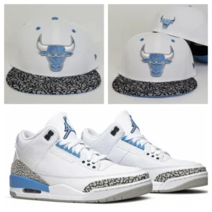 New Era Chicago Bulls fitted hat - New Era Bulls Fitted Pairs Perfectly with Jordan 3 UNC Drop