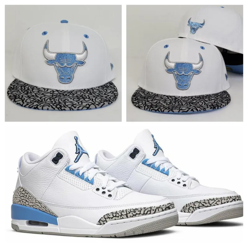 New Era Chicago Bulls fitted hat - New Era Bulls Fitted Pairs Perfectly with Jordan 3 UNC Drop