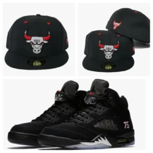 New Era Chicago Bulls fitted hat - New Era Drops Bulls Fitted Perfect for Your Jordan 5 PSG Collection