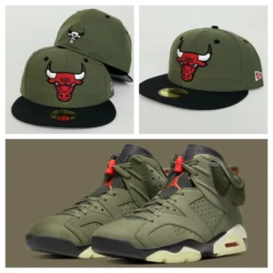 New Era Chicago Bulls fitted hat - New Era Bulls Fitted Perfectly Matches Your Jordan 6 Travis Scott
