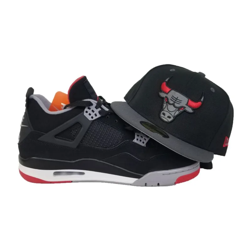 New Era Chicago Bulls fitted hat red colorway - New Era Drops Fire Bulls Fitted to Match Your Jordan 4 Bred