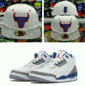 New Era Chicago Bulls fitted hat blue colorway - New Era Bulls Fitted Matches Your Jordan 3 True Blue Perfectly