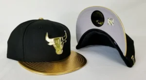 New Era Chicago Bulls fitted hat gold colorway - New Era Drops Gold Chicago Bulls Fitted Perfect for Nike Foamposite Collectors