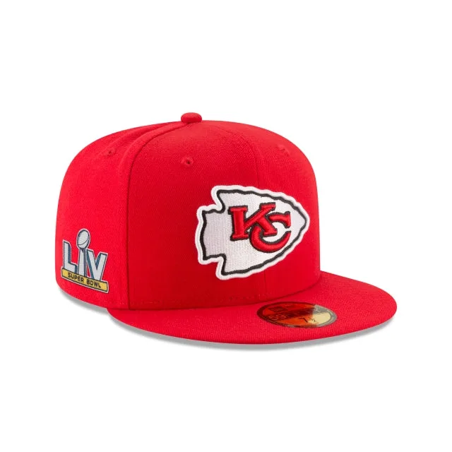 New Era Kansas City Chiefs fitted hat red colorway - Championship Glory Fitted: New Era’s Chiefs Super Bowl LIV Victory Hat