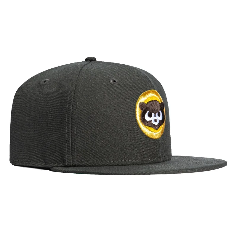 New Era Chicago Cubs fitted hat Graphite, Brown colorway - New Era Drops Vintage Cubs Fitted in Earthy Graphite and Brown
