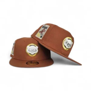 New Era Chicago Cubs fitted hat black, gray, orange colorway - Cubs Fitted Gets Rust Orange Makeover with Side Patch Alert