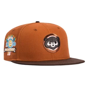 New Era Chicago Cubs fitted hat Tan, Brown colorway - 1990 All-Star Fitted: New Era Drops Cubs Tribute in Premium Tan and Brown