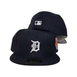 New Era Detroit Tigers fitted hat navy, blue colorway - 2005 All-Star Game Fitted: New Era Drops Detroit Tigers Navy Commemorative