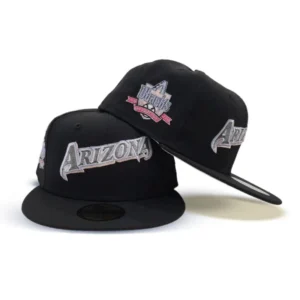 New Era Arizona Diamondbacks fitted hat black colorway - 10th Anniversary Fitted: New Era Drops Special Diamondbacks Side Patch Tribute