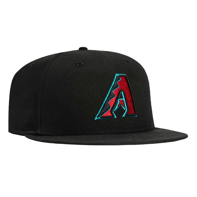 New Era Arizona Diamondbacks fitted hat Black colorway - New Era Drops Clean Diamondbacks Fitted in Sleek Black Colorway