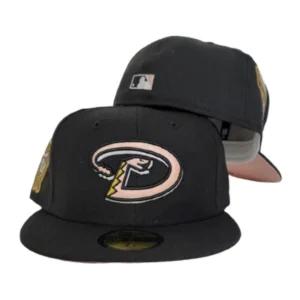 New Era Arizona Diamondbacks fitted hat black colorway - 1998 Inaugural Season Fitted: New Era Honors Arizona Diamondbacks’ Historic Debut